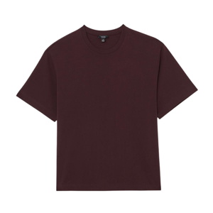 REISS Tate Cotton Garment-Dyed Oversized T-Shirt